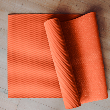 Orange Yoga Mat